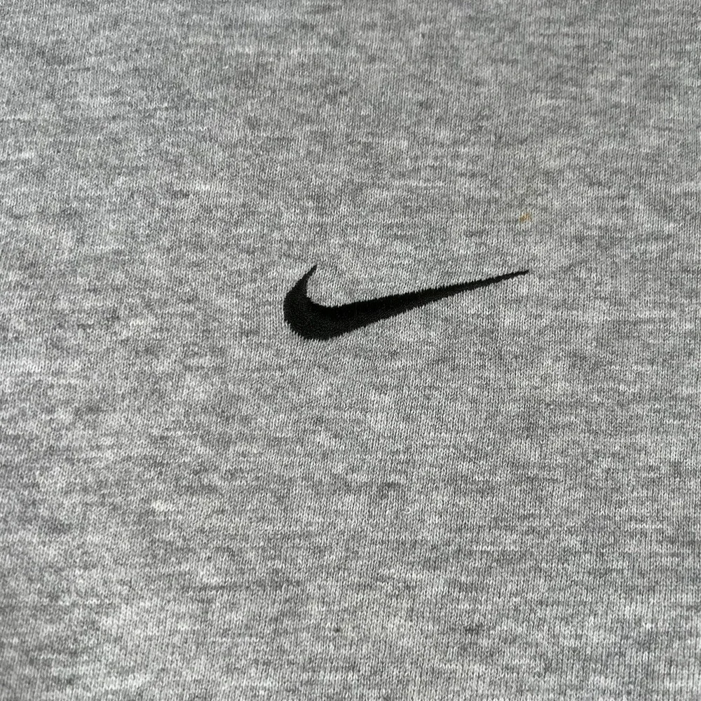 Vintage 90's Nike Sweatshirt Crewneck Gray Size 2XL Made In USA Swoosh White Tag